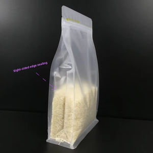 Sachet autoportant givré à huit côtés, étanche à l'humidité, avec fermeture éclair, épaissi et scellé, pour fruits secs, céréales et aliments de spécialité - Product Image 3
