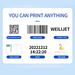 工业连续7英寸屏自动XP600快干墨在线热喷墨打印机，适用于柔性生产线，1年保修 - Product Image 5