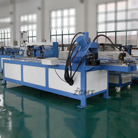CNC Angle acier poinçonnage Machine de découpe fer vent tuyau ligne de Production conduit faisant cisaillement poinçonneuse moteur noyau