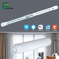 Motor Inteligente para Cortinas, Control por Wifi Tuya, Control por Radiofrecuencia, Cortinas Eléctricas para Escenarios, Compatible con Alexa y Google Home