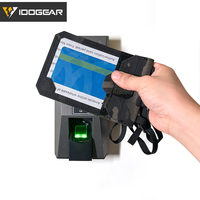 IDOGEAR porte-carte d'identité tactique pochette pour carte de crédit portefeuille d'affaires lanière de cou fermeture éclair porte-carte d'identité porte-badges