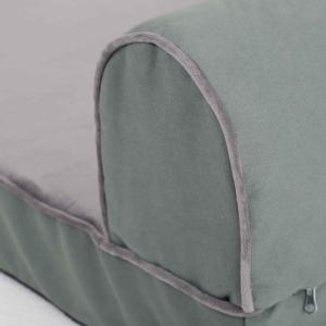 Sofá ortopédico de espuma viscoelástica de felpa de lujo para mascotas, fondo antideslizante, lavable, cojín grande, salón, cama para perros para gatos pequeños, dormir humanos - Product Image 4