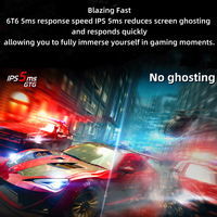Moniteur de jeu LCD miroir IPS 4K 144Hz 27 pouces P27D flambant neuf, 3840x2160, ultra-fin, sans écran tactile, 99% SRGB, temps de réponse de 5 ms