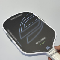 Raket Pickleball SLK, Inti EPP 16mm yang Diperpanjang, Serat Karbon Toray T700 3-Lapisan, Daya & Putaran yang Ditingkatkan, Disetujui USAPA