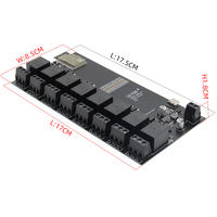 T-relay modul Relay 8 saluran 5V, isolasi Optocoupler papan pengembangan nirkabel ESP32 untuk aplikasi IoT UNTUK Arduino