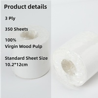 Échantillon Gratuit Huayang – Rouleau de Papier Toilette Jetable Premium Écologique Antibactérien Ultra Doux et Résistant, 3 Plis, Absorbant, en Bois