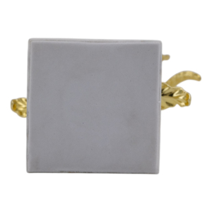 Statuetta di fiore con base in marmo per decorazioni casa, ufficio, scultura d'accento, tavolo, bagno, soggiorno - Product Image 6