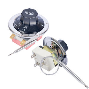 Interrupteur de contrôle de la température, bouton de régulation de la température, thermostat mécanique réglable <span class=keywords><strong>pour</strong></span> l'automatisation domestique, 20A 220V - Product Image 1