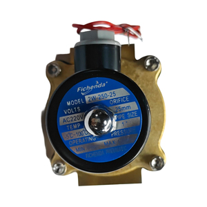วาล์วโซลินอยด์ทองเหลืองทองแดงทั้งหมด รุ่น 2W ซีรีส์ AC220V/110V DC24V/12V แบบปิดปกติ วาล์วควบคุมอัตโนมัติสำหรับอากาศ น้ำ น้ำมัน - Product Image 2