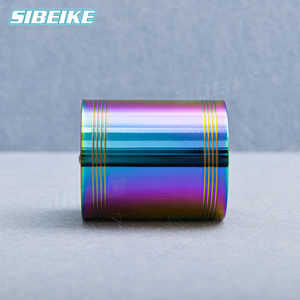 JDM車ターボ充電器ダブルエアフィルターインテークファン燃料ガスセーバーキットネオクロム燃料オイルセーバーファンエアインテークホース付き65-74mm - Product Image 5