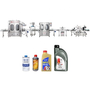 OEM 5L Bottle Brake Oil Production Line Automatic Plastic Tube Filling And Sealing Machine Filling Capping Labeling Machine