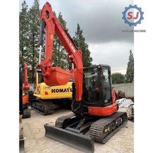 Mini-excavatrice Kubota KW163 d'occasion, bien entretenue, faible nombre d'heures, compacte, pour travaux agricoles, jardinage et aménagement paysager, prête à être expédiée depuis la Chine - Product Image 3
