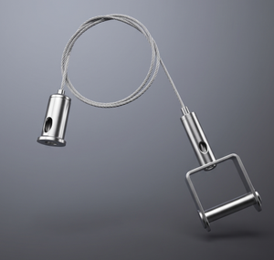 Matériel de suspension adapté pour plafonds acoustiques ; Solution tout-en-un pour les systèmes de suspension de plafond - Product Image 1