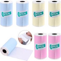 Rouleau d'étiquettes thermiques autocollantes pour machine Paperang, étiquettes d'impression HD pour imprimante Bluetooth mini de poche, personnalisation disponible