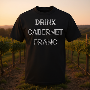 T-shirt Drink Cabernet Franc Wine - Product Image 3