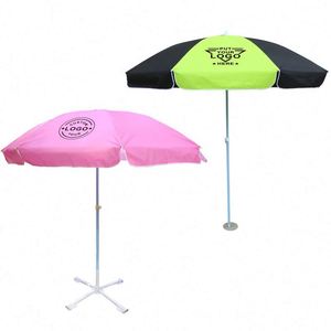 Sombrilla de Playa para Exteriores Resistente al Viento, Colorida, de Alta Calidad, Personalizada, Venta Directa de Fábrica - Product Image 1