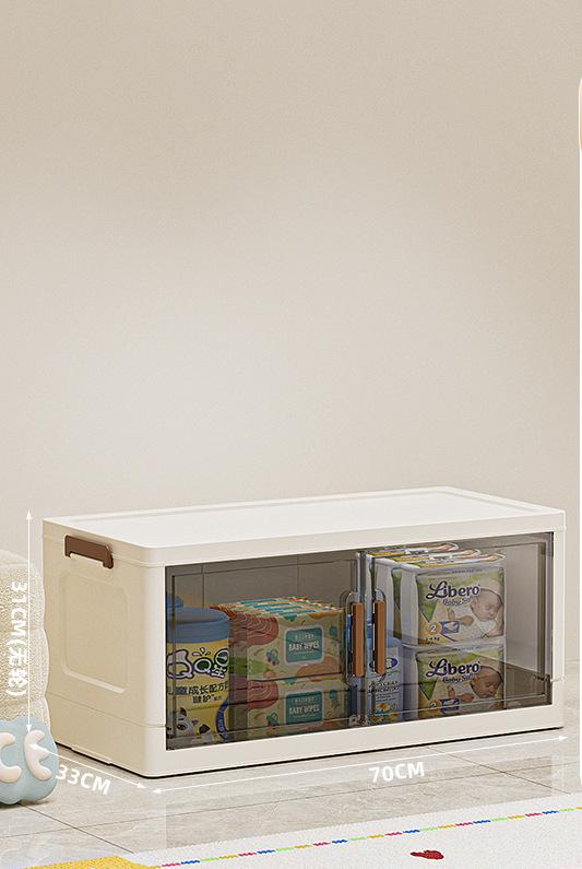 1st floor fully open door - transparent gray