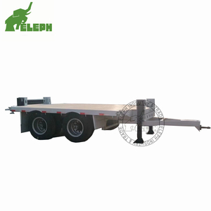 Plateau de remorquage à suspension mécanique, 2 axes, barre de traction, conteneur plat, camion à remorque complète, livraison gratuite - Product Image 2