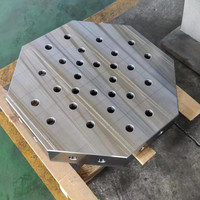 Nouvelle plateforme de soudage octogonale 3D en acier SunRay Q355B, trous D16/D18/D22, banc de travail industriel à charge lourde
