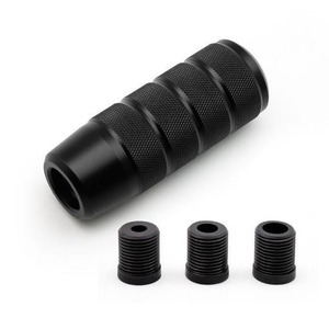 Universal Aluminum Alloy Gear <b>Shift</b> <b>Knob</b> Knurled Ergonomic Car Modification Racing Shifter Parts Colored Red Blue Gold Silver - Product Image 4