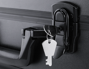 Estuche de tren de bombillas LED de aluminio ligero, maletín organizador de maquillaje duro grande <span class=keywords><strong>para</strong></span> llevar herramientas cosméticas, estuche de maquillaje abierto - Product Image 6