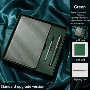 Custom Logo A5 Journal Planner Notebook Geschenkdoos Set Met Pen En Navulling Voor Promotie En Zakelijk Gebruik - Product Image 1