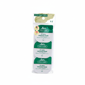 Masque en Capsules Cica VT Korean Skincare Apaisant & Hydratant pour Peaux Sensibles - Product Image 2
