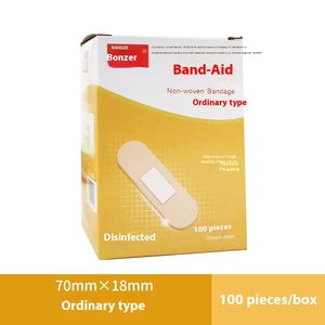 Pansements élastiques respirants en PVC/PE pour usage domestique quotidien, anti-frottement pour la plante des pieds, emballés individuellement, vente en gros (lot de 100) - Product Image 5