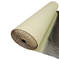 Papel autoadhesivo Barrera de burbujas de aluminio Aislamiento térmico Hoja de techo de pared de tubería impermeable