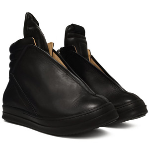Botas de Tobillo para Hombre de Cuero Genuino, Diseño Moderno, Suela Gruesa y Suave, Botas Casuales a la Moda para Motocicleta, Aumentan la Estatura - Product Image 1