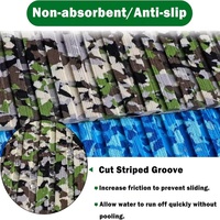 Tapis de sol de bateau camouflage en mousse EVA antidérapants, imitation teck, pour yacht, camping-car, kayak, jet ski