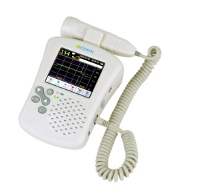 Moniteur <span class=keywords><strong>Doppler</strong></span> fœtal rechargeable <span class=keywords><strong>pas</strong></span> <span class=keywords><strong>cher</strong></span> 1 MHz 2 MHz 3 MHz pour la surveillance cardiaque du bébé à domicile - Product Image 4