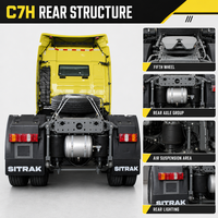 Camion tracteur lourd d'occasion Sinotruk SITRAK C7H 6x4 Euro 3 pour la logistique d'exportation SITRAK CH7 6*4 /4*2