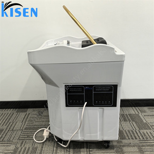 KISEN Bac à shampoing portable et mobile avec chaise, à circulation d'eau, amovible, pour lavage de cheveux en salon, thérapie SPA et soins capillaires - Product Image 3