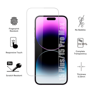 2023 nouveautés protecteur d'écran en verre trempé pour iPhone 15 Pro Max protecteur d'écran - Product Image 2