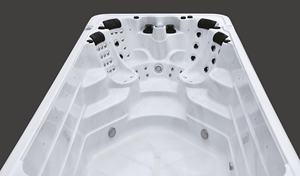 Masaje de burbujas de pie, marco de soporte de acero galvanizado acrílico de 5,9 M, piscina de <span class=keywords><strong>Spa</strong></span> sin fin, jacuzzi para patio trasero - Product Image 5