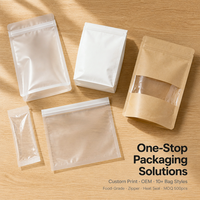 Sachet Doypack Transparent Personnalisé avec Impression de Logo, Résistant à l'Humidité pour Emballage de Confiseries, Bonbons et Snacks
