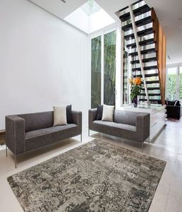 Alfombra de Lana de Nueva Zelanda Hecha a Mano de Diseño de Lujo, Alfombra Contemporánea para Sala de Estar, Dormitorio, Oficina e Interiores - Product Image 1