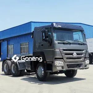 Đầu Xe Tải Kéo Đã Qua Sử Dụng Hạng Nặng Thứ Hai Howo 6X4 Sinotruck 371hp 375 420hp Ở Châu Phi