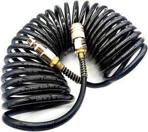 Qeunrtiy 1/4 NPT adaptateur <span class=keywords><strong>pneumatique</strong></span> ajusteur 5mm X 8mm X 7.5M bobine de gonflage compresseur de tuyau d'air personnalisable produit OEM - Product Image 3