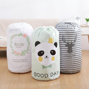 Wholesale D-891 Multifunction Organizer Clothing Drawstring Pillows Quilt Blanket <b>Bedding</b> Storage <b>Bags</b> - Product Image 5