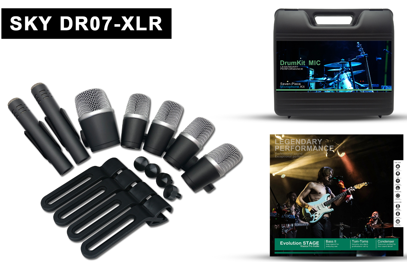 Noir+blanc / DR07XLR
