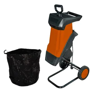 Vertak hiệu quả cao công suất cao 2500W Điện gỗ Shredder công cụ làm vườn chi nhánh lá Shredder chipper