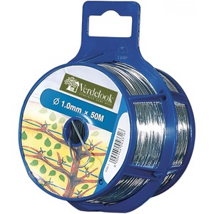 ALAMBRE GALVANIZADO PLASTIFICADO EN BOBINA 1.00MMX50MT - Product Image 1