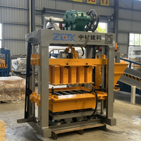 Machine à fabriquer des blocs de béton QTJ4-40 pour briques creuses et pleines