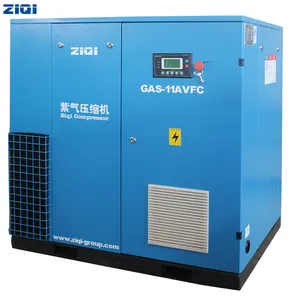 Reliable quality Frequency Conversion vsd 15hp electric heavy duty 10 bar 500l top small air compressor with stable air flow