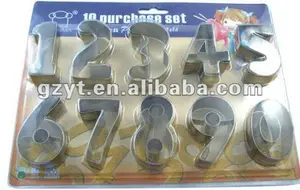 Rvs Aantal Biscuit Mold Alfabet Biscuit Mold Alfabet Cookie Cutter Set