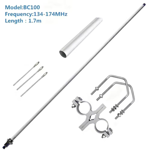 <span class=keywords><strong>Antenne</strong></span> <span class=keywords><strong>TV</strong></span> numérique <span class=keywords><strong>extérieure</strong></span> personnalisée BC100 pour radio SDR VHF, <span class=keywords><strong>mât</strong></span> en fibre de verre, base verticale fixe, <span class=keywords><strong>antenne</strong></span> de station de base - Product Image 3