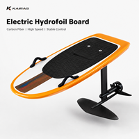 Planche de surf électrique hydrofoil en fibre de carbone 8KW, 60 km/h, 58V 35Ah, avec télécommande sans fil, OEM