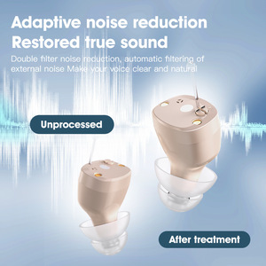 Audífonos Digitales Mini Invisibles Portátiles para Personas Mayores con Sordera, Dispositivo Auditivo Recargable - Product Image 5